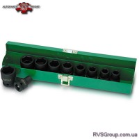Набор ударных головок TOPTUL 1/2" 10-24мм 10ед. GDAD1001