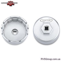 Съемник фильтра "чашка" TOPTUL 64,5/14 мм (4-х цил. TOYOTA) JDDH6500