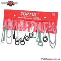 Набор съемников для автомагнитол 20ед. TOPTUL JGAA2001