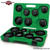 Комплект съемников масляных фильтров 16 ед. TOPTUL (крышки+краб) JGAI1601