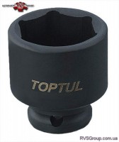 Головка ударная 6-гранная TOPTUL 1/2" 24мм KABA1624