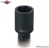 Торцевая головка 19 мм 3/4" TOPTUL ударная длинная KABE2419
