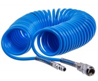 Шланг быстросъемный 5,5x8мм L=20м спиральный полиуретановый AIRKRAFT AHC46-D
