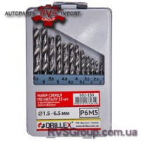 Сверла по металлу Р6М5 13шт. 1,5-6,5мм СТАНДАРТ НСВ1306