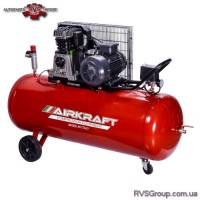 Поршневой компрессор с ременным приводом 200л, 510л/мин, 380В, 3кВт AIRKRAFT AK200-510-380
