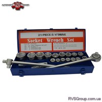 Набор головок с трещоткой 3/4" 20 ед. СТАНДАРТ ST-3420