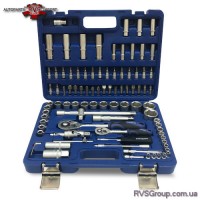 Набор инструментов для автомобиля 1/4", 1/2" 94ед. (6-гр.) СТАНДАРТ STM-0094-6