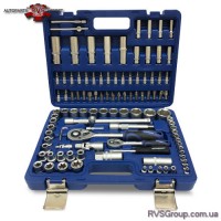 Автомобильный набор инструментов 1/4", 1/2" 108ед. (6-гр.) СТАНДАРТ STM-0108-6