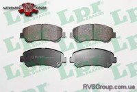 Комплект тормозных колодок, дисковый тормоз