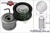 Натяжная планка, поликлиновой ремень