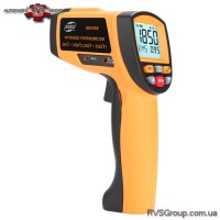 Лазерный бесконтактный цифровой пирометр 200-1850°C BENETECH GM1850