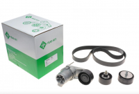 Комплект поликлинових ременів (з роликами) BMW 5 (F10), 5 (F11), 5 GRAN TURISMO (F07), 6 (F12), 6 (F13), 6 GRAN COUPE (F06), 7 (F01, F02, F03, F04), X4 (F2