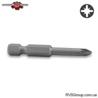 Насадка для шуруповерта 1/4" 50мм PZ2 TOPTUL FSRA0802