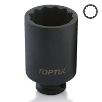 Головка торцева ударна довга TOPTUL 1/2 "32мм 12-гр. (KABJ1632)