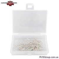 Скобы для ремонта пластика (100 шт, V-тип, 0.6 мм) TRISCO KT100PV-6