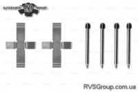 Комплектующие, колодки дискового тормоза; Комплектующие, стояночная тормозная система