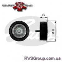 Паразитный / ведущий ролик, поликлиновой ремень