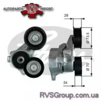 Натяжной ролик, поликлиновой  ремень