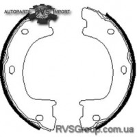 Комплект тормозных колодок, стояночная тормозная система