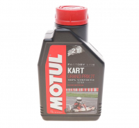 Олива для 2-х тактних двигунів картів 100% синтетична естерова MOTUL 2T Kart Grand Prix 1L