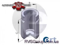 Поршень, корпус скобы тормоза