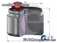 поршень супорта ERT 151367C