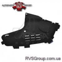 Захист бамперу перед прав Renault Logan (04-) (30496) Asam