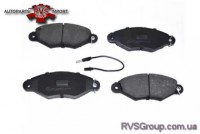 Гальмівні колодки дискові  перед. PSA 206/306/Xsara/Renault Kangoo 05.93-