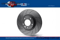 RT20769-GLT5 Диск тормозной с перфорацией и слотированием с графитовым покрытием ROTINGER