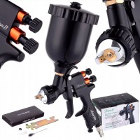 Краскопульт пневматический LVMP верх.п/б 600мл, 1,7мм AUARITA LION-B-1.7LM