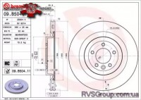 Гальмівні диски RANGE ROVER IV (L405