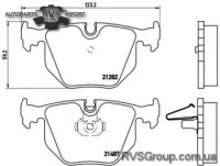 Комплект тормозных колодок, дисковый тормоз