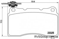 Комплект тормозных колодок, дисковый тормоз