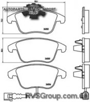 Комплект тормозных колодок, дисковый тормоз