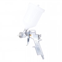 Краскопульт пневматический тип HP верхний пластиковый бачок, диаметр форсунки-1,5мм  AIRKRAFT