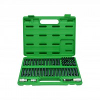 Набір біт TOPTUL TORX, HEX, SPLINE, RIBE, SQ 60од.  (GCAI6003)