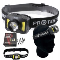 Фонарик налобный светодиодный (LED) с зумом PROTESTER PRO-HL0550S