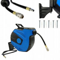 Шланг воздушный полиуретановый армированный на катушке 10x14,5мм, 15м AIRKRAFT AHC-35D