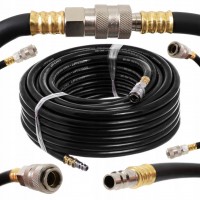 Шланг резиновый воздушный армированный 10м 6x13мм (20 атм) AIRKRAFT AHC-10-A