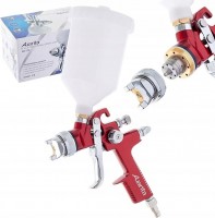 Краскопульт низкого давления HVLP 1,7мм, ВБ пласт. 600мл AUARITA AB-17G-1.7