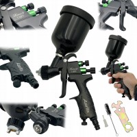 Пистолет красящий пневматический LVMP верх.пласт.бачок 250мл, форсунка-1,0мм AUARITA LION-B-LIGHT-1.0LM