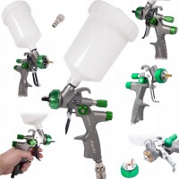 Краскопульт пневматический LVLP верх.пласт.бачок 600мл, 1,8мм AUARITA 898-2-1.8LP