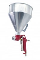 Распылитель пневматический для нанесения штукатурки металлический бачок AIRKRAFT FR-300-AIRKRAFT