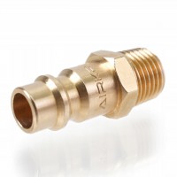 Быстросъем "папа" 1/4" внешняя резьба (PROFI) AIRKRAFT SE2-2PM