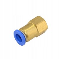 Пневматический быстросъём цанговое прямое 8мм*1/2" AIRKRAFT SPCF08-04