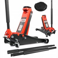 Профессиональный домкрат подкатной 3т низкопрофильный с двойной помпой 85-500 мм LAUNCH LH-330