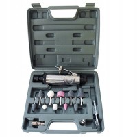 Зачистная пневмомашинка с комплектом шлифовальных камней AIRKRAFT TP-201K