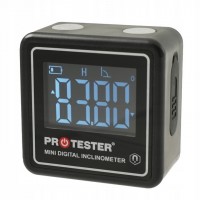 Цифровой угломер (инклинометр) на магнитном основании MINI (4х90°) PROTESTER 5347