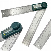 Электронный угломер с линейкой 200 мм PROTESTER 5423-200