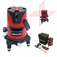 Лазерный уровень 2 линии 1H/1V (красный луч) PROTESTER LL602R
